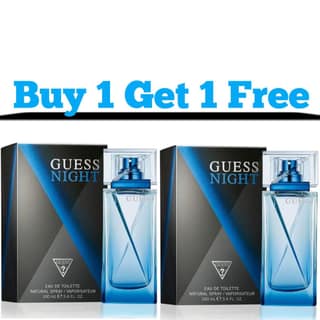 Guess Night Eau De Toilette 100ml for Men – Buy 1 Get 1 Free | Bold, Long-Lasting Fragrance for Party & Daily Wear