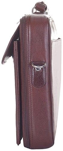Leatherman Leather Brown Laptop Bag view 4