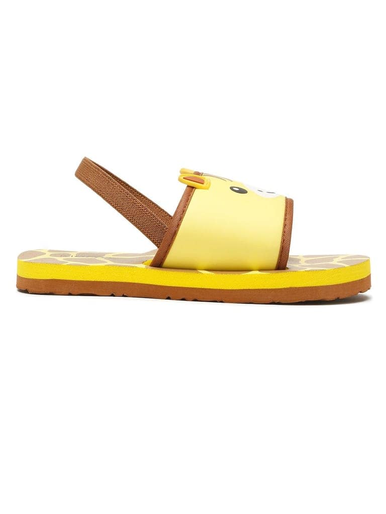 Premium Giraffe Artistic Sliders - Yellow (Unisex) view 4