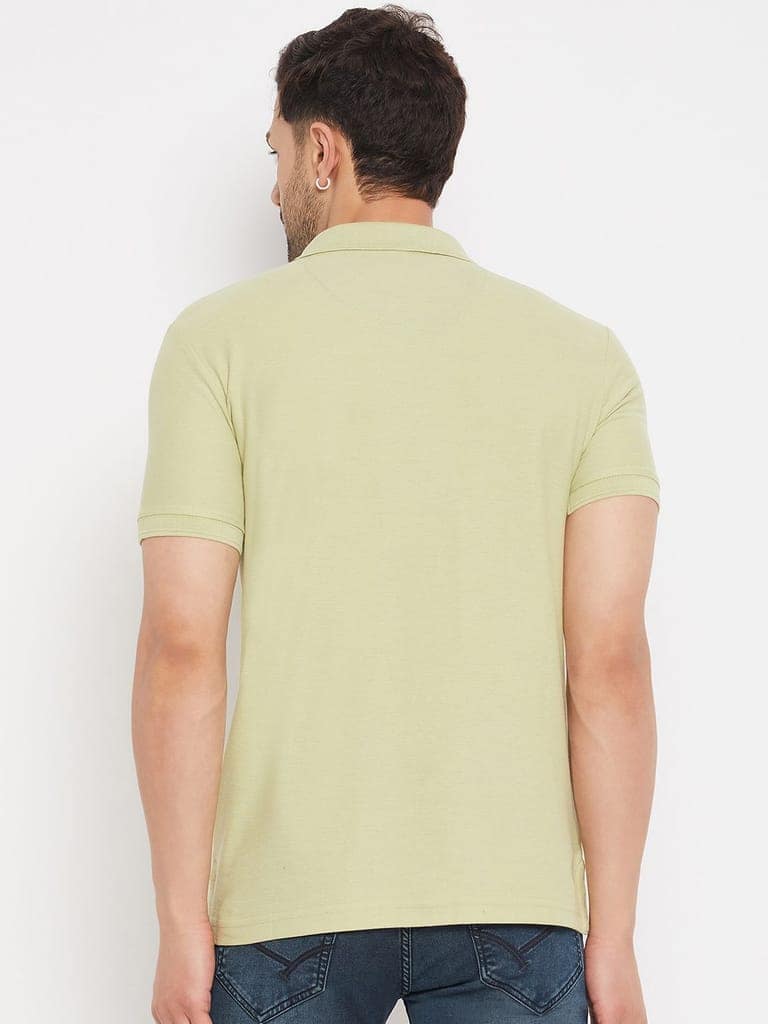 Duke Stardust Men's Half Sleeve Cotton T-shirt (SD51Fungus Mix) view 2