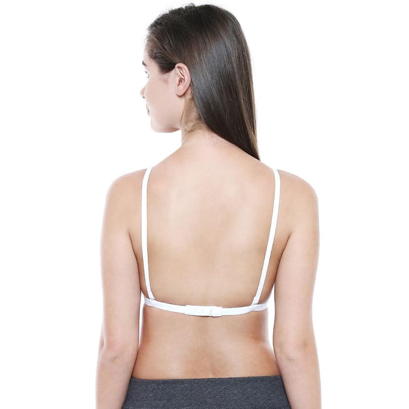 Bodycare Women Cotton Full Coverage Non Padded Regular Bra Pack - 2 E5580BW-BLACK-WHITE view 5