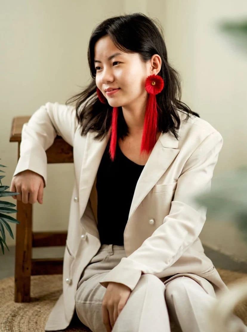 Tassel Naga Earrings