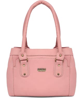 Fostelo - Light Pink PU Shoulder Bag