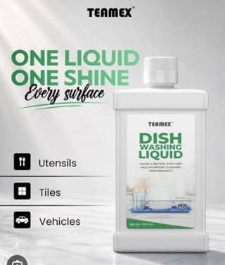 Teamex dishwashing liquid