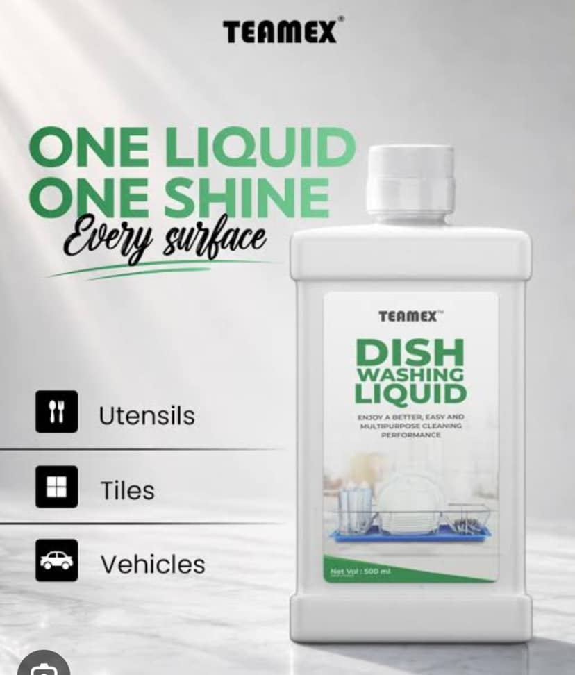 Teamex dishwashing liquid