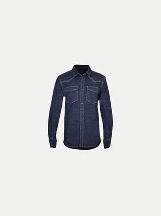 Women Denim Blue Shirt
