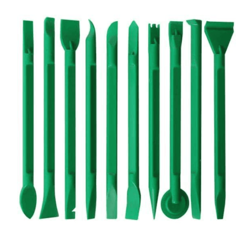 OP-120 10 in 1 Double Head Plastic Pry Mobile Laptop Opening Tool Antistatic For Mobile Laptop Tab Opening