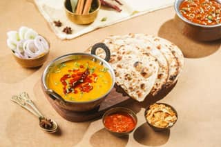 Dal Tadka Roti Meal Combo