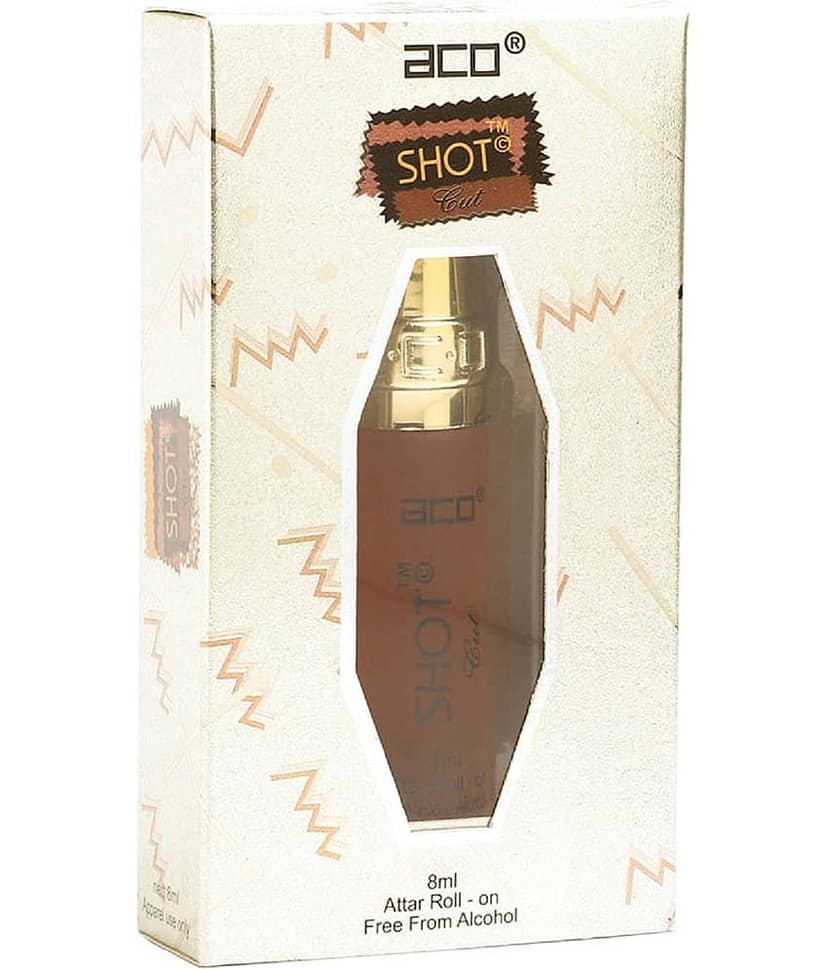 aco perfumes SHOT CUT Concentrated Attar Roll On 8ml view 2