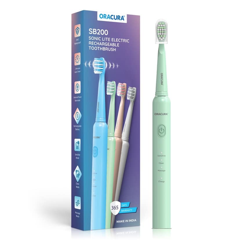 SB200 Sonic Lite Electric Rechargeable Toothbrush