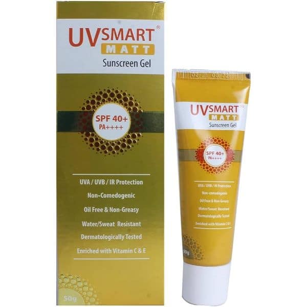 Uvsmart Matt Sunscreen Gel 50 Gms
