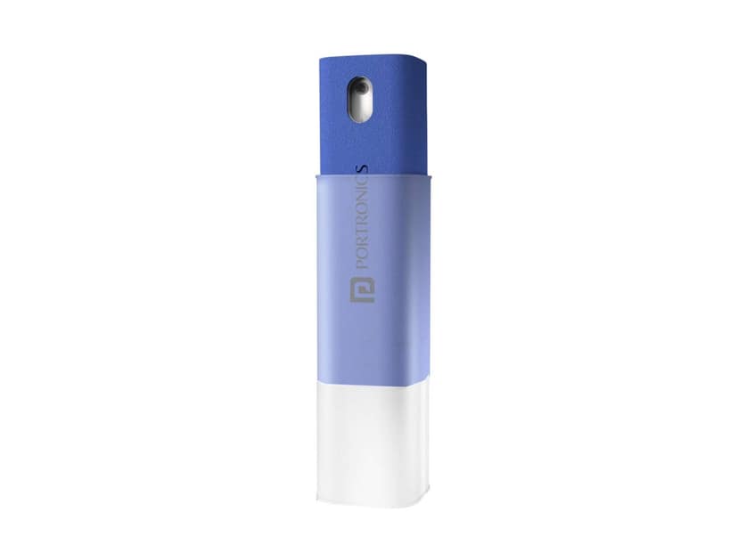 Portronics Swipe 2 Oliophobic Coating, easy to Carry, Pocket friendly, Wash & Reuse - Blue