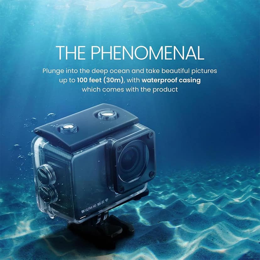 Digitek GoCAM DAC 002 5K Ultra HD Action Camera view 4