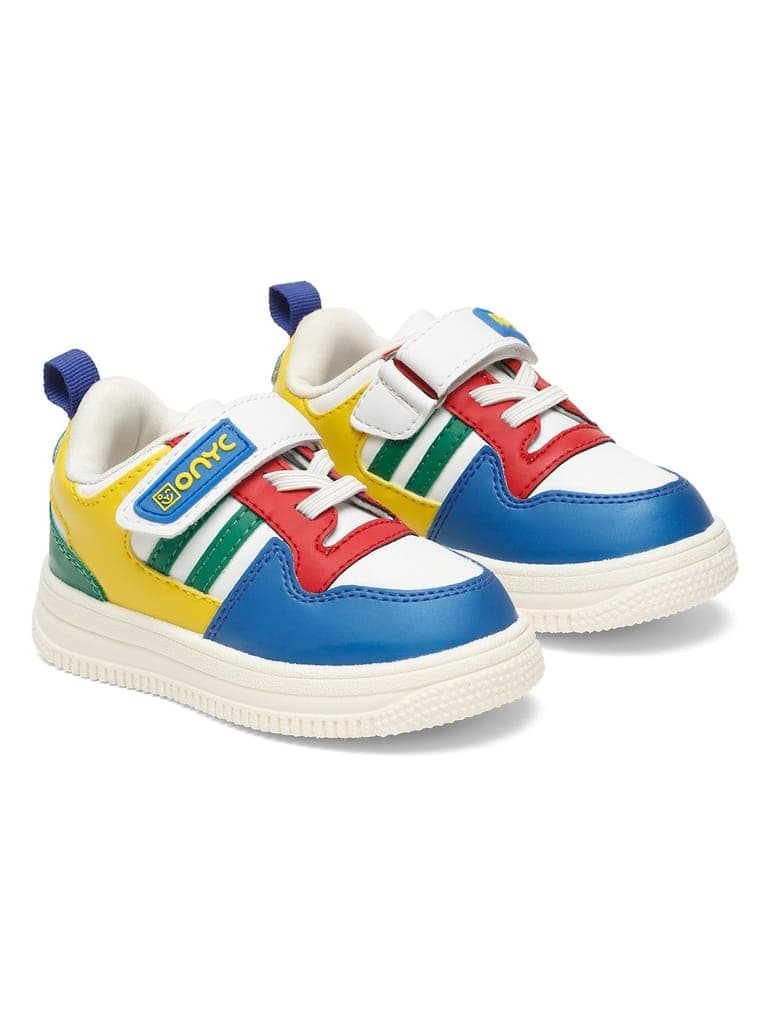 Ludo Comfortable & LightWeight Sneakers With Elastic Laces - Multicolor (Unisex) view 6