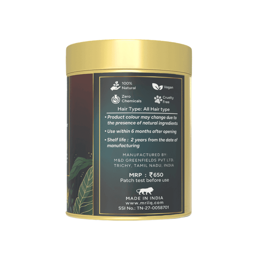 MrilQ Henna & Hair | Hair colour | Natural Red or Brown Colour view 3
