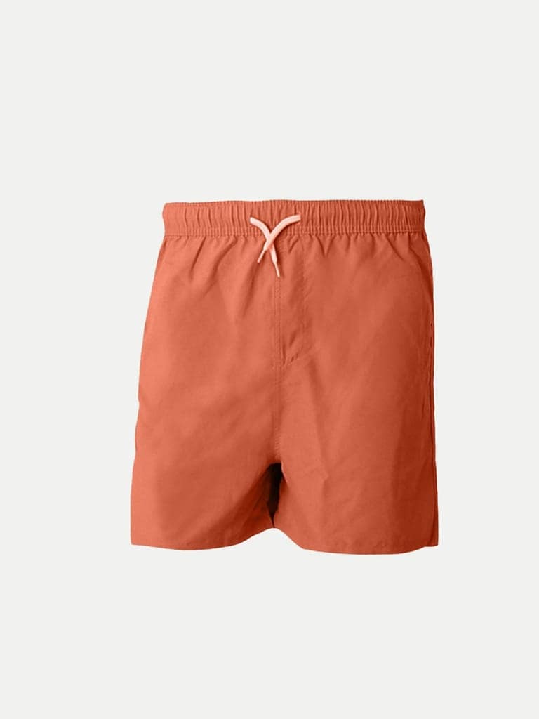 Teen Boys Orange Casual Shorts