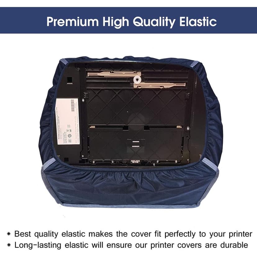 Palap Super Premium Dust Proof Printer Cover for HP Neverstop 1200w (Black ; 43.05 x 34.34 x 33.7 cm) view 7