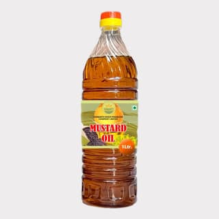 Mustard Oil 1 Litre by Gyanarth Krishi Producer – Pure, Cold-Pressed & Made by farmers.