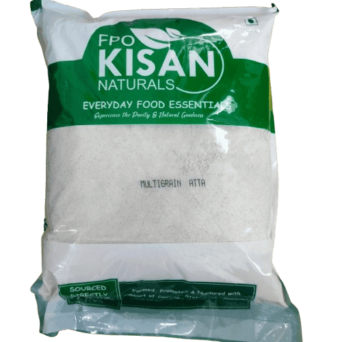 FPO Kisan Naturals Multigrain Atta - 1kg