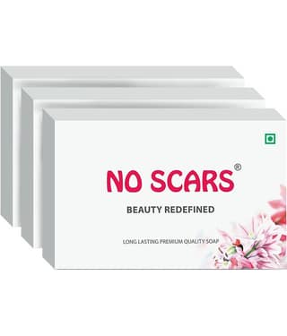No Scars - Skin Whitening Bathing Bar for All Skin Type ( Pack of 3 )