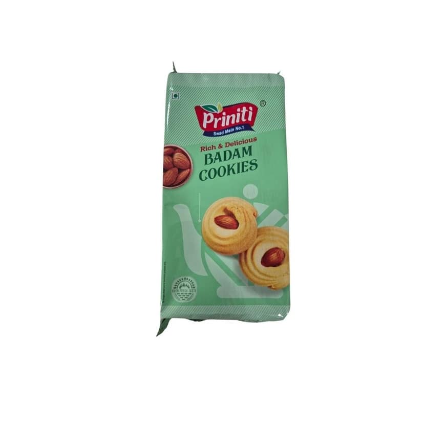 Priniti Badam Cookies - Rich & Delicious Almond Cookies
