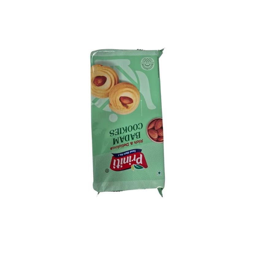 Priniti Badam Cookies - Rich & Delicious Almond Cookies view 3
