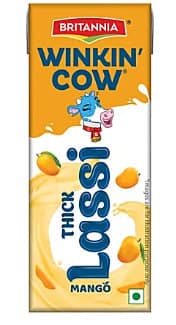 Britannia Winkin Cow Mango Lassi 180 ml - Britannia Winkin Cow Mango Lassi 180 ml view 2