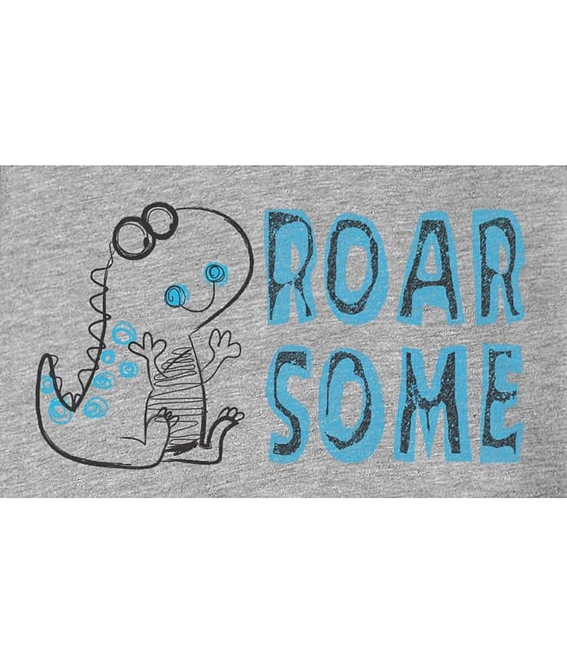 ETCHED DESIGN Pack of 1 Boys Cotton T-Shirt ( Multicolor ) view 2