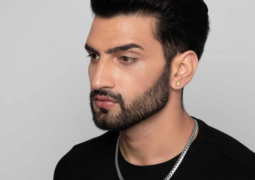 Victorian Ear Stud For Him (1 Pc Only) view 6