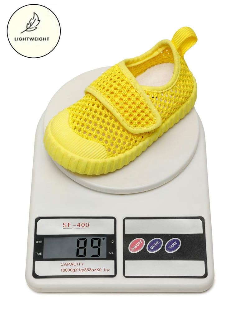 AIRY Toddlers' First Step Breathable Shoes - Yellow (Unisex) view 5