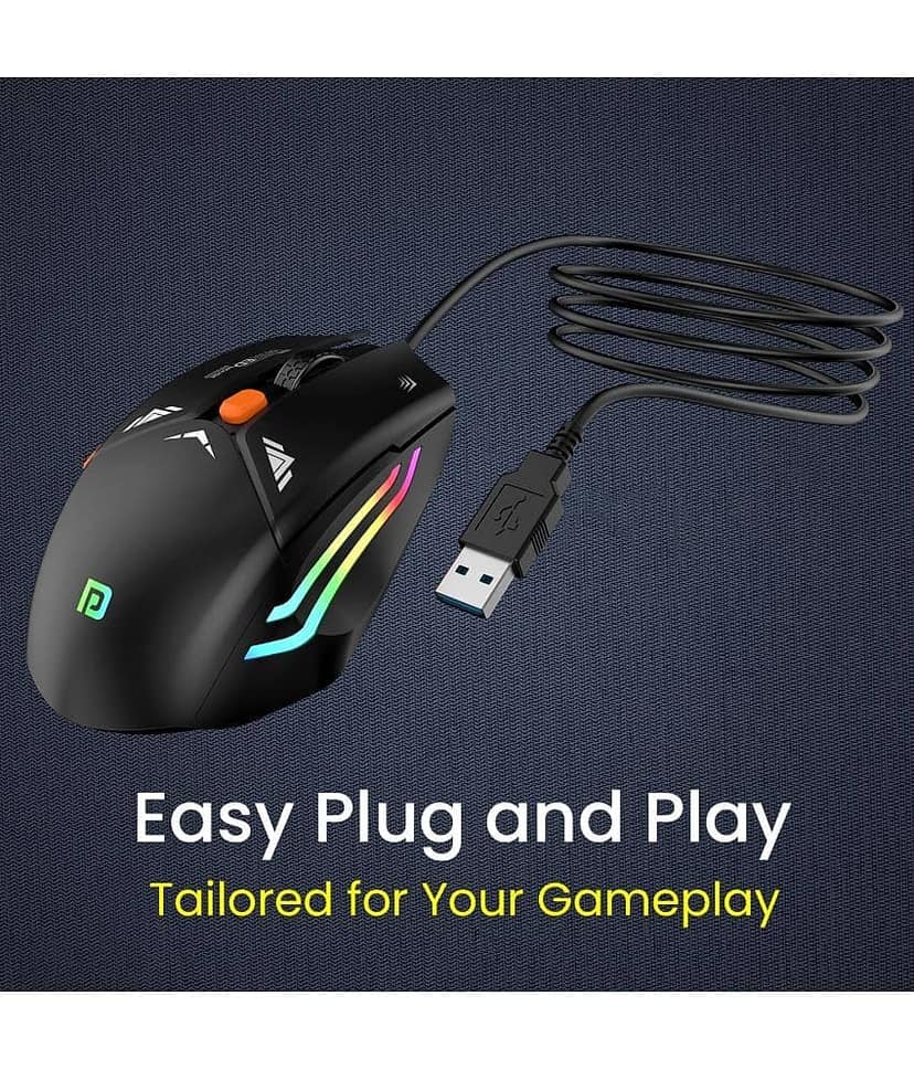 Portronics VADER Gaming Wired Mouse view 2