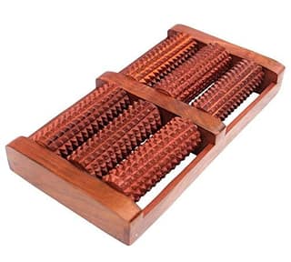 Wooden 6 Roller Acupressure Massager Stress Reliever