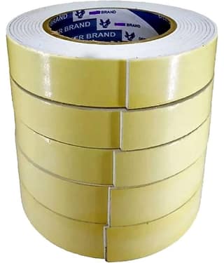 Dey 's stationery store Double Sided 20 MM Foam Tapes (Pack Of 5)