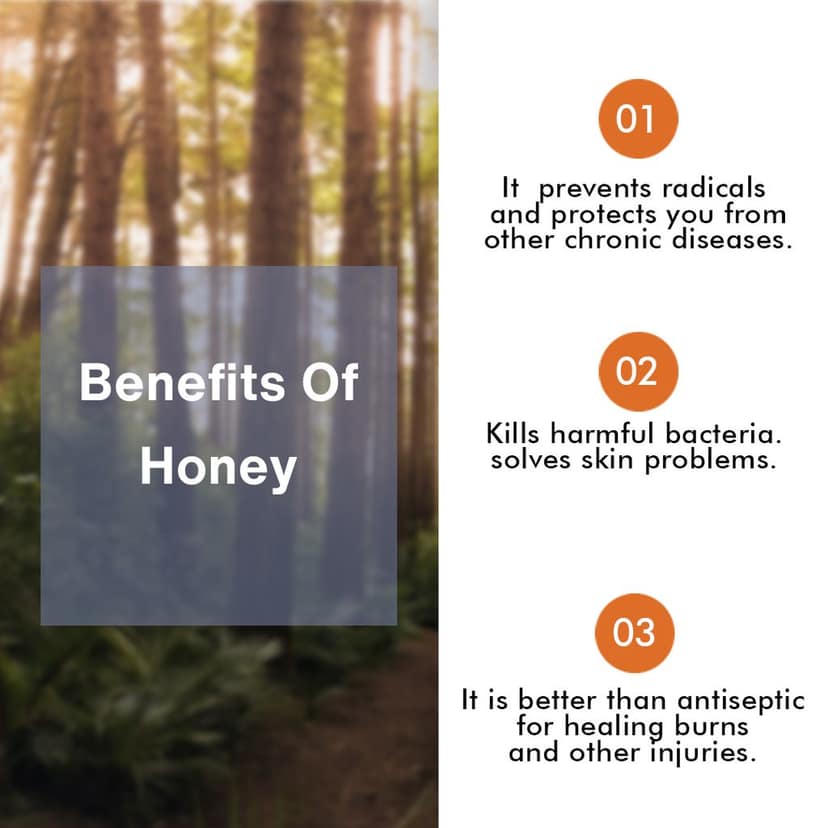 Honeyman Black Forest Honey | Pure & Natural | Energy Booster (500) view 4