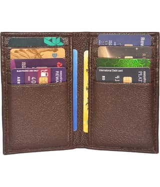 DUO DUFFEL PU Leather Card Holder ( Pack 1 )