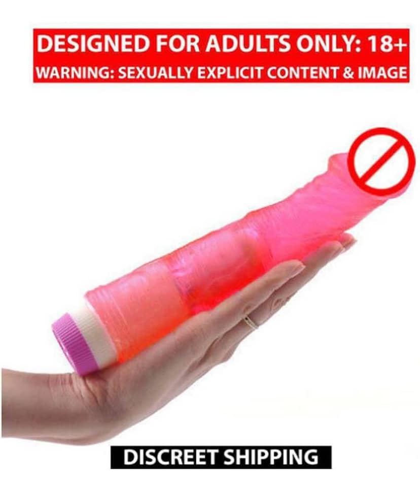 Jelly Realastic Feeling 7 inch Stud Dildo For Women