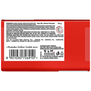 Lifebuoy Total 10 Soap Bar, 59 g (Pack of 4)