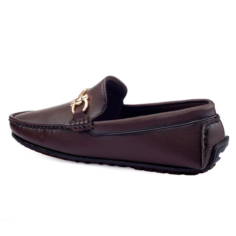 New Latest Men's Faux Leather Slip-on Loafers view 4