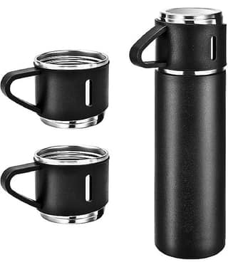 Bluedeal Vacuum flask set Multicolour Steel Flask ( 500 ml )