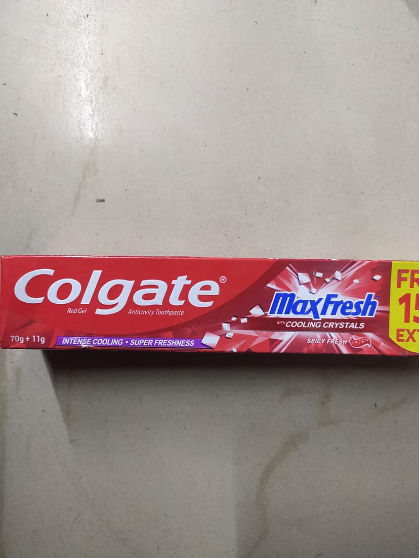 Colgate max fresh Anticavity toothpaste Ath cooling crystals