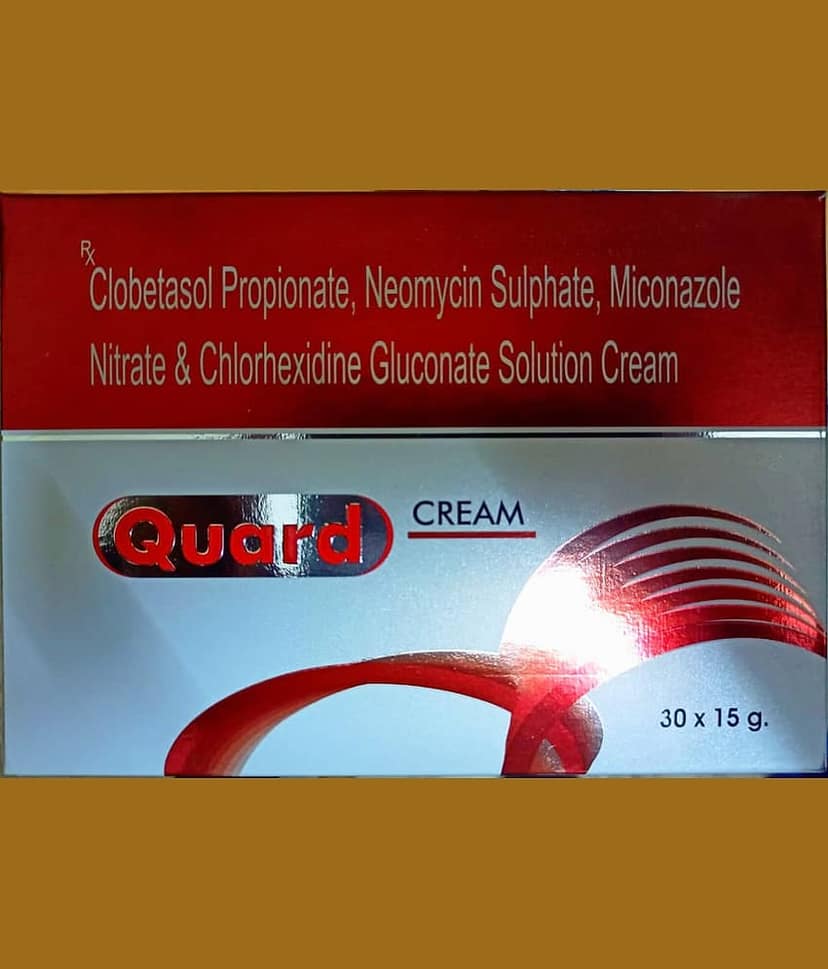QUARD CREAM 15 GM ( PACK OF 5) Day Cream 75 gm Pack of 5