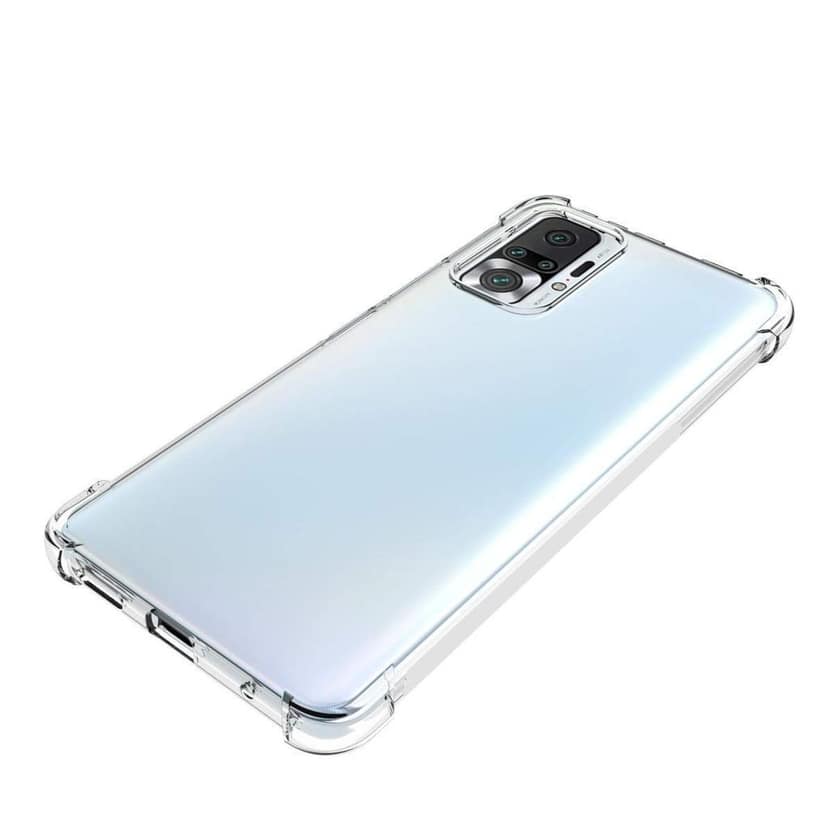 USTIYA for Mi Redmi Note 10 Pro Max Case y Redmi Note 10 Pro Case Clear TPU Four Corners Cover Transparent Soft funda view 5