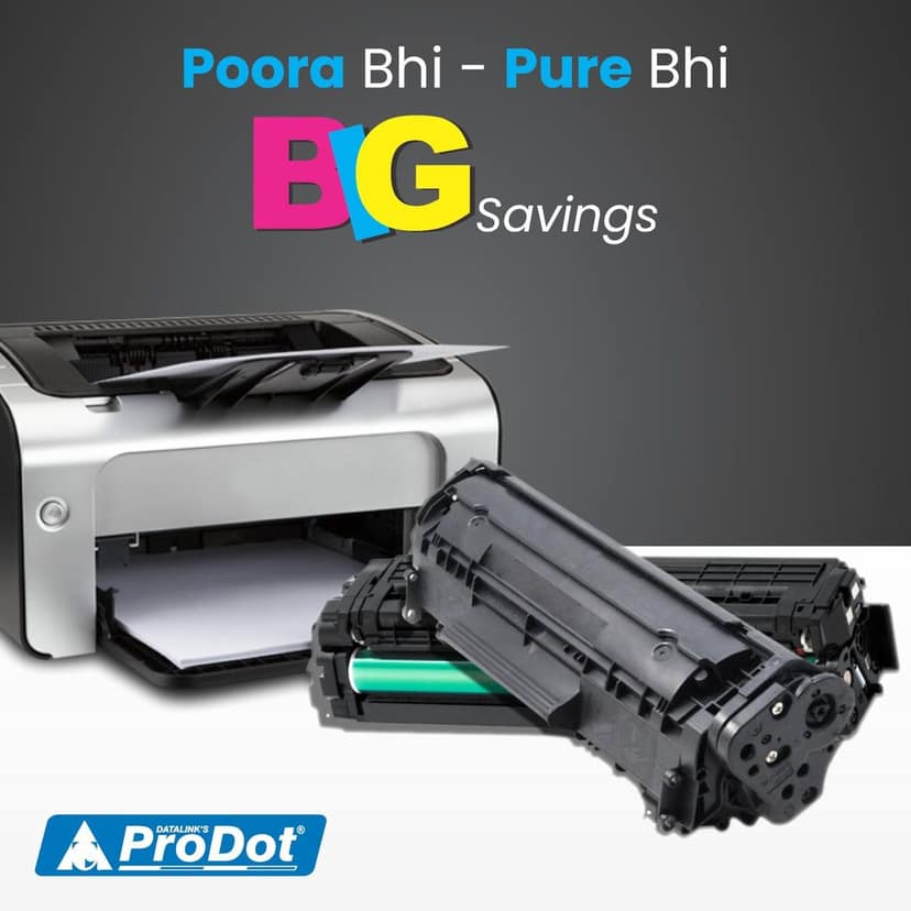 ProDot Kobra 3688 Laser Toner Powder Compatible with HP 35A, 36A, 88A, 78A, 83A, 85A & Canon 337, 912, 925 Toner Cartridges view 3