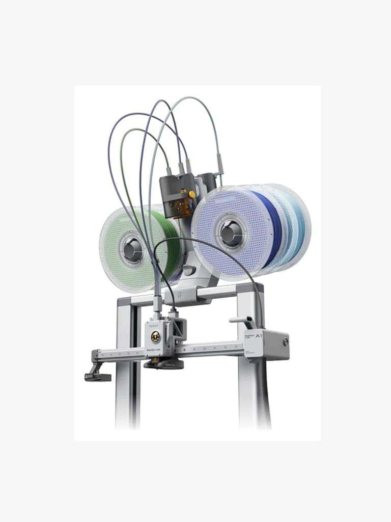 WOL3D Bambu Lab A1 Combo – With AMS Support Multi-Color 3D Printing, High Speed & Precision, Full-Auto Calibration & Active Flow Rate Compensation, ≤48 dB Quiet FDM 3D Printers view 4