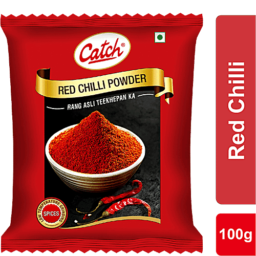 Catch Red Chilli Powder/Mirch Powder, 100 g Pouch