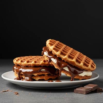 Belgian Milk Waffle Sandwich