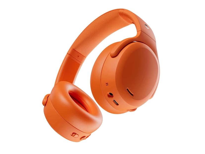 Skullcandy Crusher ANC 2 Wireless Bluetooth Over-Ear Headphones with Active Noise Cancellation, Adjustable Sensory Bass, 50Hr Battery - Hazard