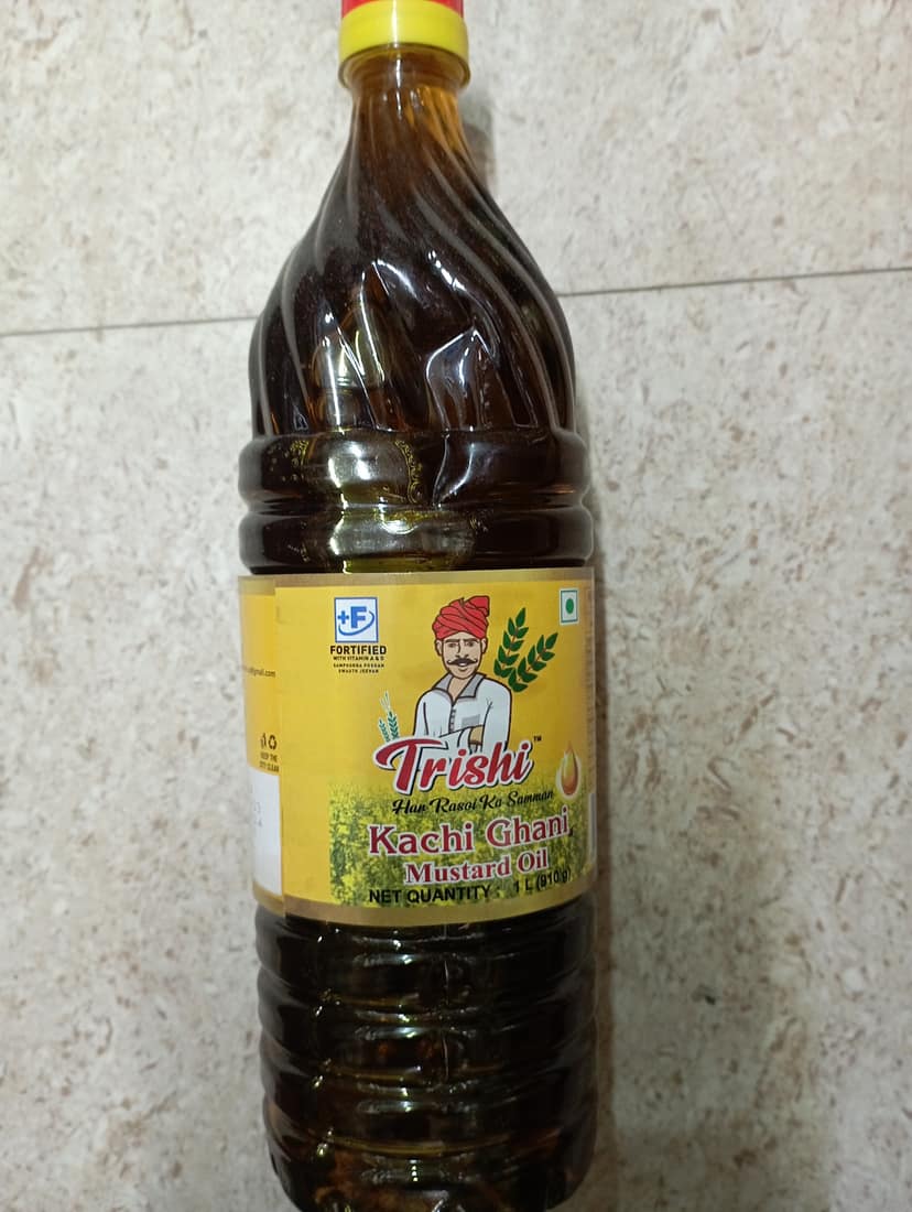 Kachi ghani mustard oil