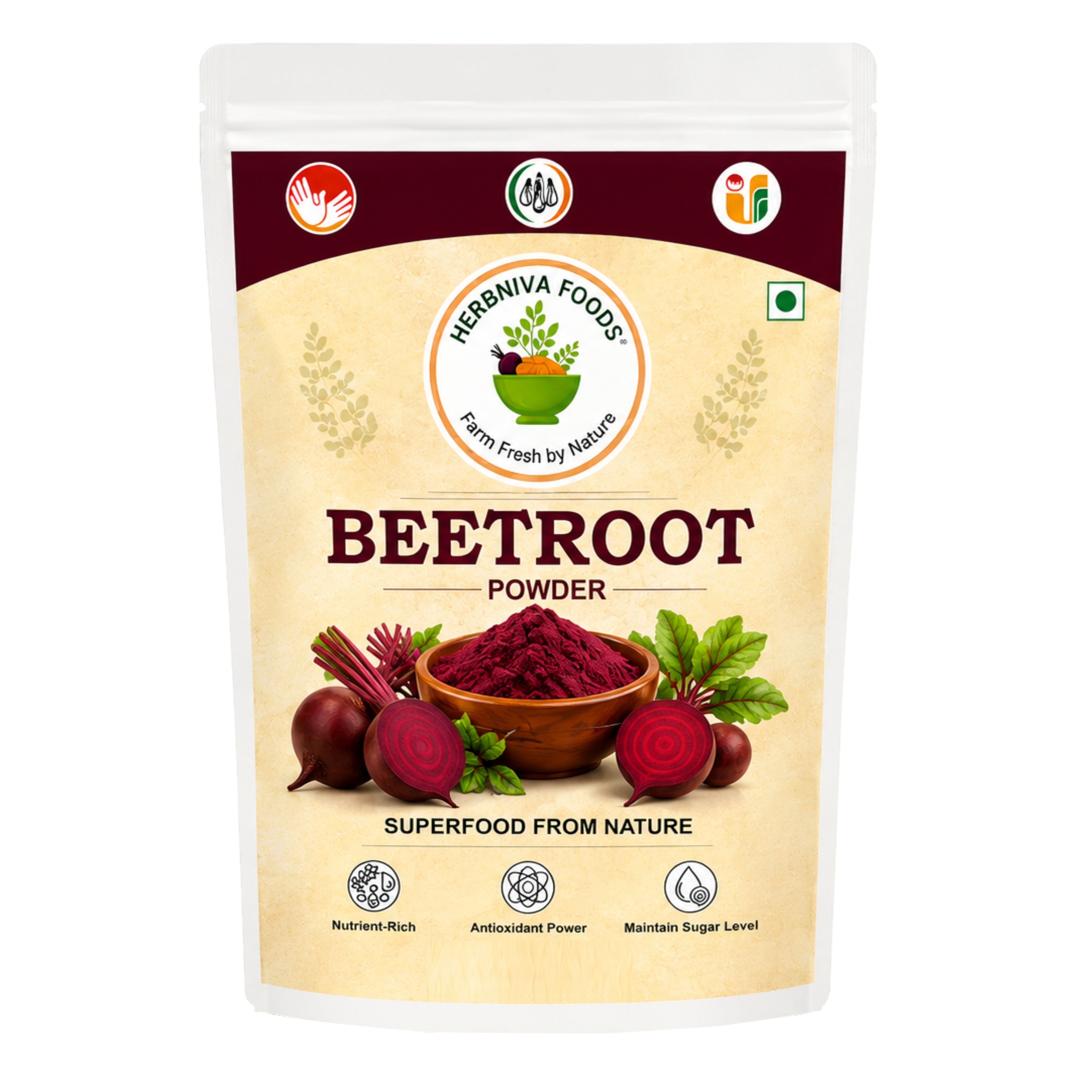 Herbniva Foods Beetroot Powder 200 g
