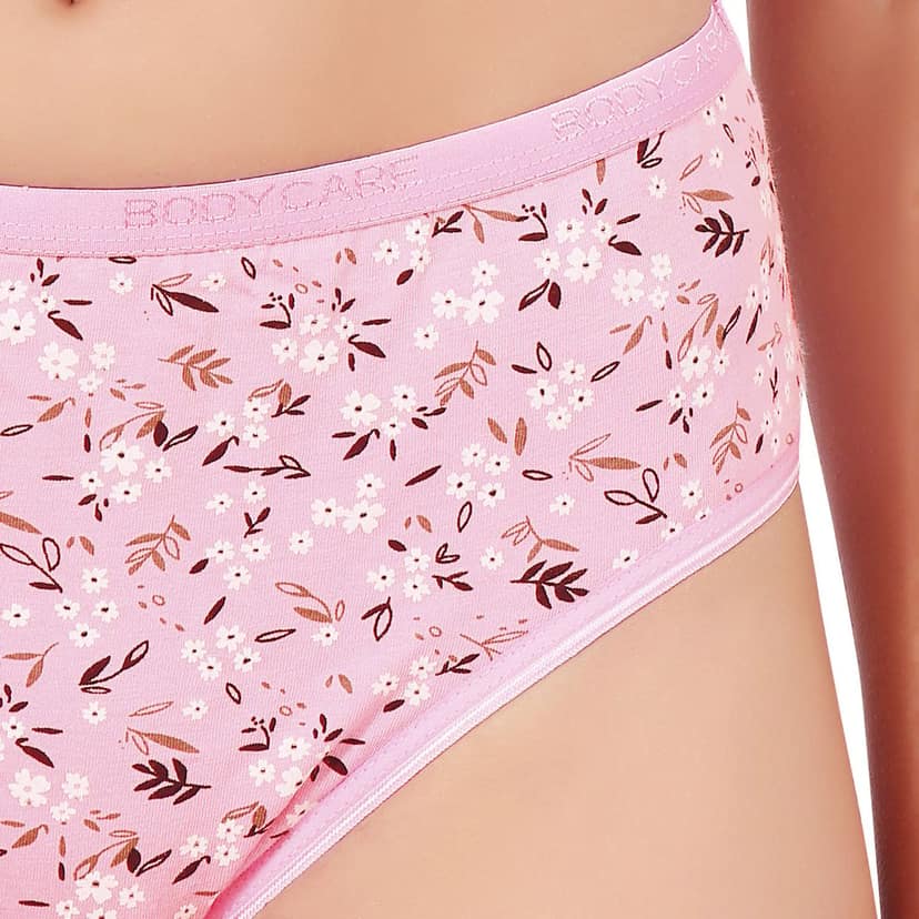 Bodycare Women's Assorted Prints Combed Cotton Bra & Panty Set 6450F view 7